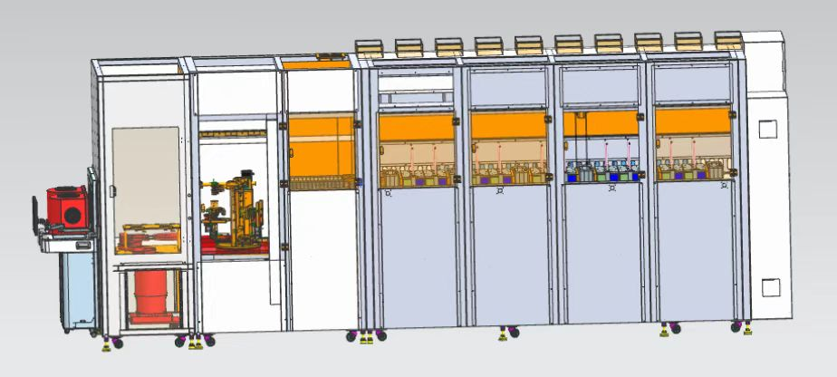 双片式垂直电镀设备