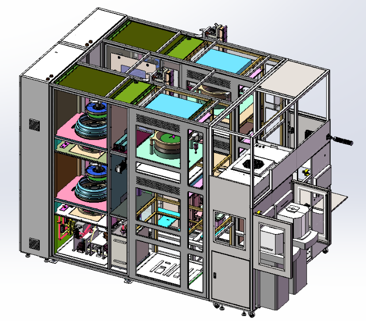单片式水平电镀设备